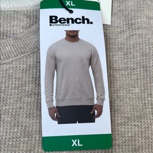 Bench Men's Light Beige Crewneck Sweater xl NWT